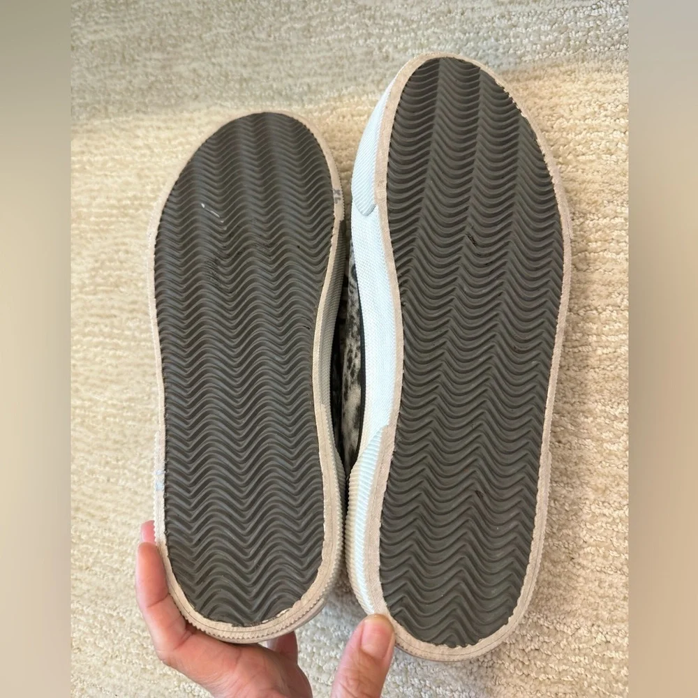 LANVIN Grey Vulcanized Tie Dye shoes Size 9
